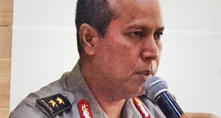 Kapolda Papua Boy Rafli Amar Langsung Kena Demo Buruh Freeport